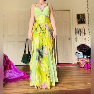 Mary L. Couture multicolor maxi Dress/ size 4 in women’s